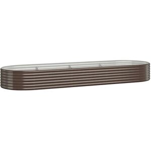 vidaXL Garden Planter 322 x 100 x 36 cm Brown - Garden Planter vidaXL Garden Planter 322 x 100 x 36 cm Brown - Garden Planter