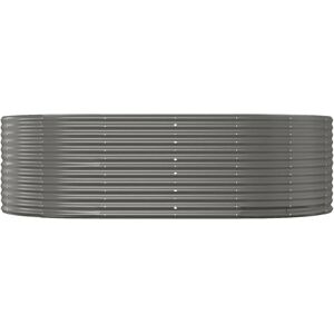 vidaXL Grey 212x140x68 cm Garden Planter - Garden Type vidaXL Grey 212x140x68 cm Garden Planter - Garden Type