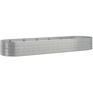 vidaXL Garden Planter Silver 510x140x68 cm - Garden Planter vidaXL Garden Planter Silver 510x140x68 cm - Garden Planter