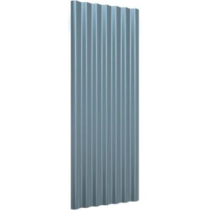 vidaXL 12/36x Grey Roof Panels - Roof Panels vidaXL 12/36x Grey Roof Panels - Roof Panels
