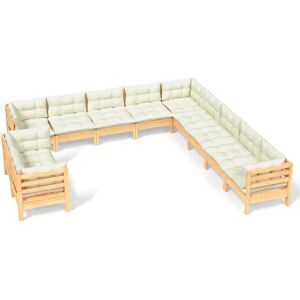 vidaXL Gartenmöbel-Set - Robuste modulare Lounge für 11 Personen vidaXL Gartenmöbel-Set - Robuste modulare Lounge für 11 Personen