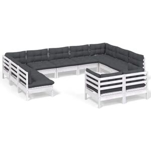 vidaXL Gartenset - 11 Teile mit Kissen vidaXL Gartenset - 11 Teile mit Kissen