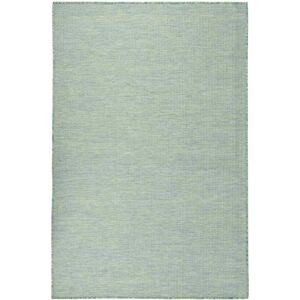 vidaXL Turquoise Outdoor Flatweave Rug 120x170 cm - Outdoor Rug vidaXL Turquoise Outdoor Flatweave Rug 120x170 cm - Outdoor Rug