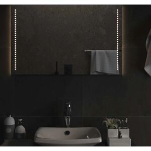 vidaXL LED Badezimmer Spiegel - 80x50 cm, Wasserfest, Touch, USB vidaXL LED Badezimmer Spiegel - 80x50 cm, Wasserfest, Touch, USB