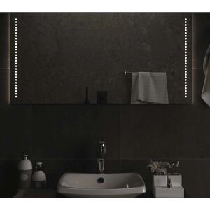 Miroir de salle de bain LED vidaXL 100x50 cm - Transparent Miroir de salle de bain LED vidaXL 100x50 cm - Transparent