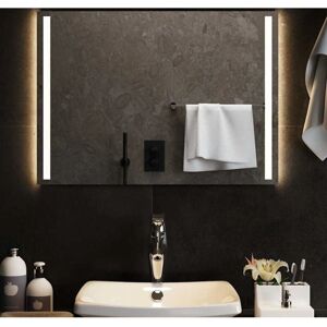 vidaXL 70x50 cm LED Badspiegel - Vanntett & Enkel å Montere vidaXL 70x50 cm LED Badspiegel - Vanntett & Enkel å Montere