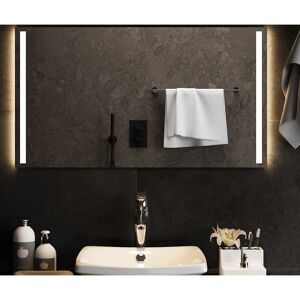 vidaXL LED Badezimmer Spiegel 90x50 cm - Wasserdicht, USB, Wandmontage vidaXL LED Badezimmer Spiegel 90x50 cm - Wasserdicht, USB, Wandmontage