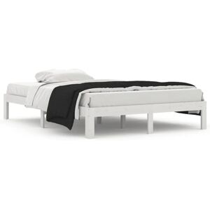 vidaXL Sengekarmassiv Furu 140x200 cm - Sengekarmassiv vidaXL Sengekarmassiv Furu 140x200 cm - Sengekarmassiv