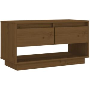 vidaXL Honigbraun Massives Kiefernholz TV-Schrank - TV Schrank vidaXL Honigbraun Massives Kiefernholz TV-Schrank - TV Schrank