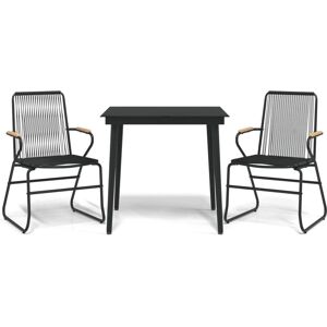vidaXL 3 Piece Garden Dining Set - Garden Dining Set vidaXL 3 Piece Garden Dining Set - Garden Dining Set