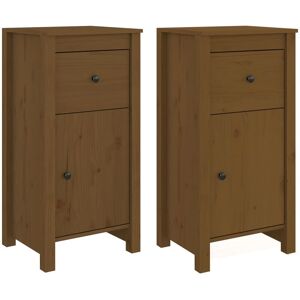 vidaXL 813761 Honigbraun Massiv Kiefer Sideboard - Sideboard vidaXL 813761 Honigbraun Massiv Kiefer Sideboard - Sideboard