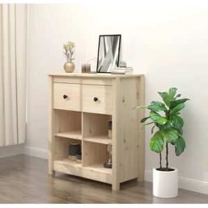 vidaXL Solid Wood Pine Sideboard - Home Storage Cabinet - Highboard vidaXL Solid Wood Pine Sideboard - Home Storage Cabinet - Highboard