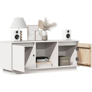 vidaXL White Pine TV Cabinet - Modern Media Storage vidaXL White Pine TV Cabinet - Modern Media Storage