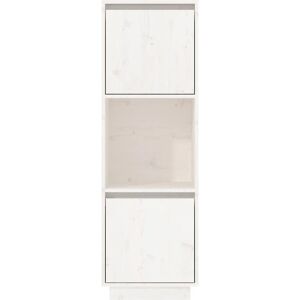 vidaXL White Solid Wood Pine Highboard - Highboard vidaXL White Solid Wood Pine Highboard - Highboard