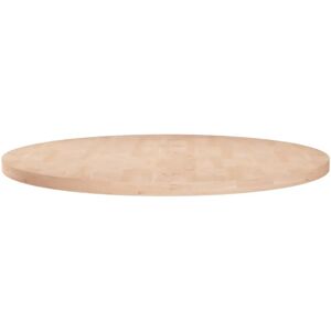 vidaXL 342904 - Massiv Eichenholz Runder Tischplatte - Rustikaler Naturfinish vidaXL 342904 - Massiv Eichenholz Runder Tischplatte - Rustikaler Naturfinish