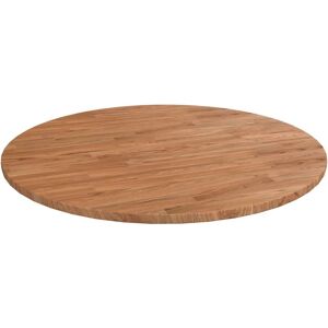 vidaXL Runde Tischplatte Hellbraun Ø90x1,5 cm Behandelter Eichenholz vidaXL Runde Tischplatte Hellbraun Ø90x1,5 cm Behandelter Eichenholz