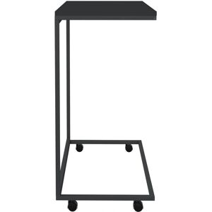 vidaXL Black Side Table 55x35x70 cm - Side Table vidaXL Black Side Table 55x35x70 cm - Side Table