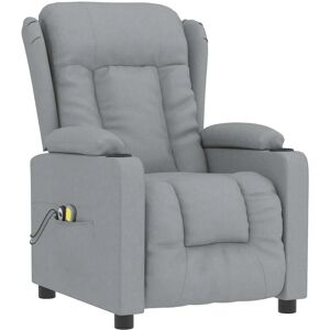 Fauteuil Massage Électrique VIDAXL - Gris - Publicité Fauteuil Massage Électrique VIDAXL - Gris - Publicité