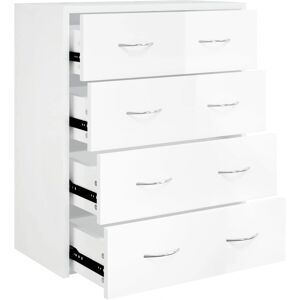 vidaXL 342579 Weiße Wohnzimmer-Sideboard - Sideboard vidaXL 342579 Weiße Wohnzimmer-Sideboard - Sideboard