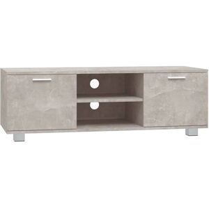 vidaXL TV Cabinet Concrete Grey 120x40.5x35 cm - TV cabinet vidaXL TV Cabinet Concrete Grey 120x40.5x35 cm - TV cabinet