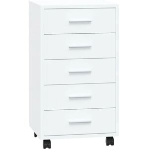 vidaXL High Gloss White Office Storage - Office Storage vidaXL High Gloss White Office Storage - Office Storage