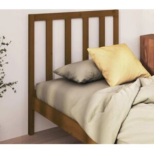 vidaXL Honey Brown 81x4x100 cm Pine Bed Headboard - Bed Headboard vidaXL Honey Brown 81x4x100 cm Pine Bed Headboard - Bed Headboard