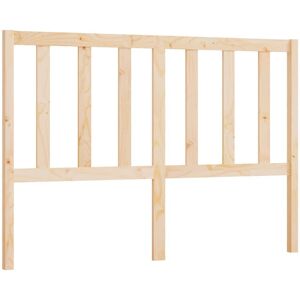 vidaXL Hovedgærde 126x4x100 cm Naturlig Furu vidaXL Hovedgærde 126x4x100 cm Naturlig Furu