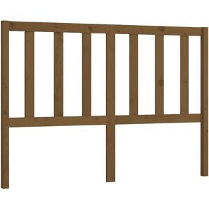 vidaXL Honey Brown Pine Bed Headboard - Bed Headboard vidaXL Honey Brown Pine Bed Headboard - Bed Headboard
