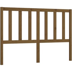 vidaXL Honey Brown 156x4x100 cm Solid Pine Bed Headboard - Bed Type vidaXL Honey Brown 156x4x100 cm Solid Pine Bed Headboard - Bed Type