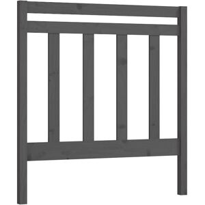 vidaXL Hodegavl Grå 96x4x100 cm Massivt Furu - Hodegavl vidaXL Hodegavl Grå 96x4x100 cm Massivt Furu - Hodegavl