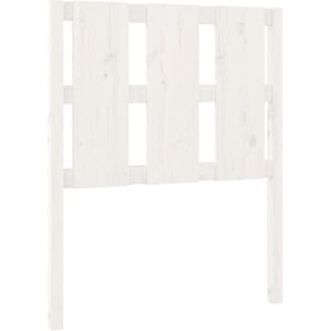 vidaXL hovedgærde Hvid 80.5x4x100 cm Massiv gran - Hovedgærde vidaXL hovedgærde Hvid 80.5x4x100 cm Massiv gran - Hovedgærde