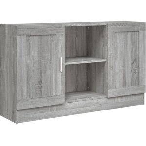 vidaXL Grey Sonoma Sideboard Storage Organiser - Sideboard vidaXL Grey Sonoma Sideboard Storage Organiser - Sideboard
