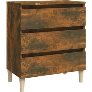 vidaXL 815804 Rauch Eichen Sideboard - Sideboard vidaXL 815804 Rauch Eichen Sideboard - Sideboard