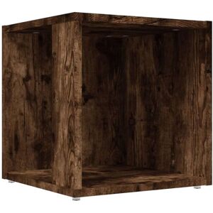 vidaXL Smoked Oak Side Table - Side Table vidaXL Smoked Oak Side Table - Side Table