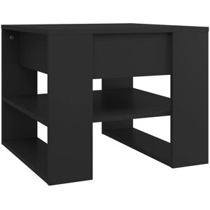 vidaXL 810909 Table basse en bois d'ingénierie noire - Table de salon - Publicité vidaXL 810909 Table basse en bois d'ingénierie noire - Table de salon - Publicité