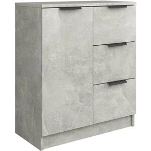 vidaXL 811083 Betonggrau Sideboard - Beistellschrank vidaXL 811083 Betonggrau Sideboard - Beistellschrank