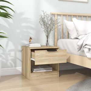 vidaXL Sonoma Oak Nightstands Set - Nightstands vidaXL Sonoma Oak Nightstands Set - Nightstands