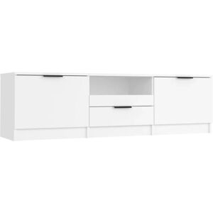 vidaXL 811448 Weiß TV-Schrank - TV Schrank, Holz, Modernes Design vidaXL 811448 Weiß TV-Schrank - TV Schrank, Holz, Modernes Design