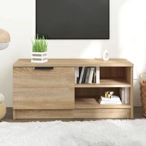vidaXL Sonoma Oak TV Cabinet - Modern Storage Solution vidaXL Sonoma Oak TV Cabinet - Modern Storage Solution