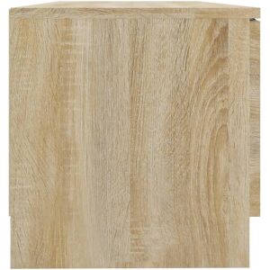 vidaXL Sonoma Oak TV Cabinet - Modern Storage Solution vidaXL Sonoma Oak TV Cabinet - Modern Storage Solution