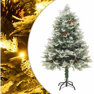 VidaXL Green 120cm Christmas Tree with LEDs & Pine Cones VidaXL Green 120cm Christmas Tree with LEDs & Pine Cones