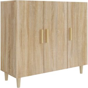 vidaXL Sonoma Eichen Sideboard - Wohnzimmer Möbel vidaXL Sonoma Eichen Sideboard - Wohnzimmer Möbel