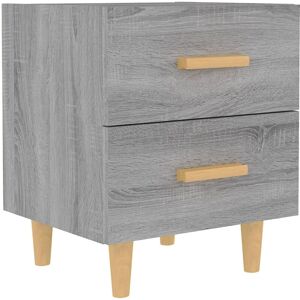 Maisonchic Eucalyptus Nightstand - 2 Drawers, Scandinavian Style Maisonchic Eucalyptus Nightstand - 2 Drawers, Scandinavian Style