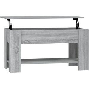 vidaXL Grauer Sonoma Couchtisch - Kaffeetisch vidaXL Grauer Sonoma Couchtisch - Kaffeetisch