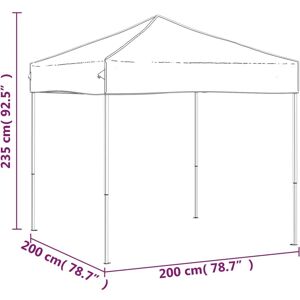 vidaXL Folding Party Tent Garden Camping Gazebo - Party Tent vidaXL Folding Party Tent Garden Camping Gazebo - Party Tent