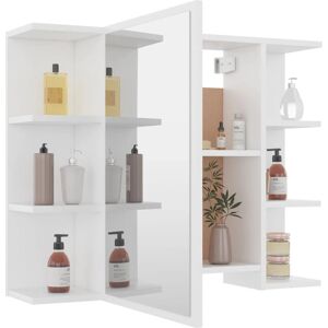 vidaXL Brown Oak Bathroom Vanity Mirror Cabinet - Bathroom Cabinet vidaXL Brown Oak Bathroom Vanity Mirror Cabinet - Bathroom Cabinet