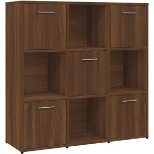 vidaXL 815551 Bruin Eiken Boekenkast - Boekenkast vidaXL 815551 Bruin Eiken Boekenkast - Boekenkast