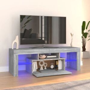 vidaXL Grey Sonoma LED TV Cabinet - 120x35x40 cm vidaXL Grey Sonoma LED TV Cabinet - 120x35x40 cm