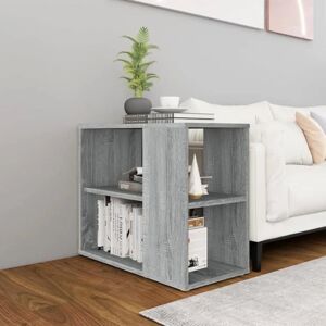 vidaXL Grey Sonoma Engineered Wood Side Cabinet - Side Cabinet vidaXL Grey Sonoma Engineered Wood Side Cabinet - Side Cabinet