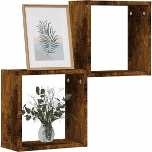 vidaXL Wall Cube Shelves - 2 pcs - Floating Storage Shelf vidaXL Wall Cube Shelves - 2 pcs - Floating Storage Shelf